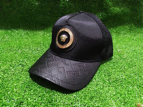 versace snapback cap|versace men's hats.